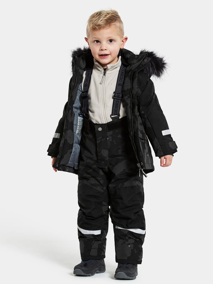 Kids' Bjärven Special Edition Parka Island Print Reflex Didriksons