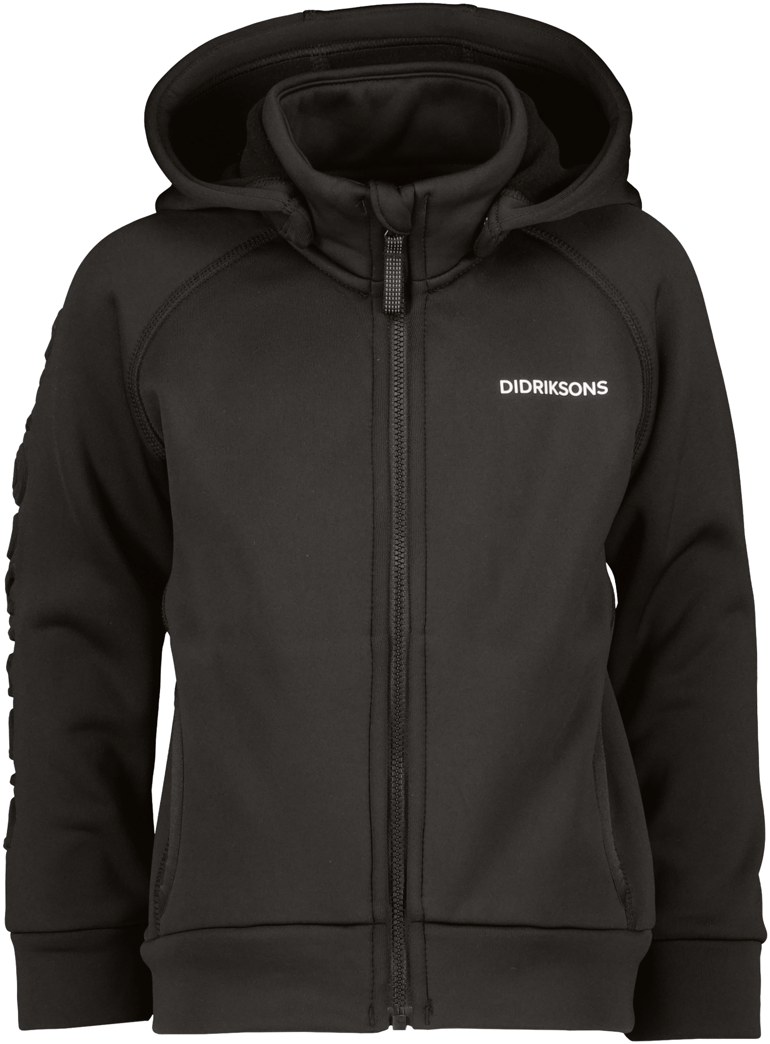 Didriksons Kids' Corin Full Zip 8 Black