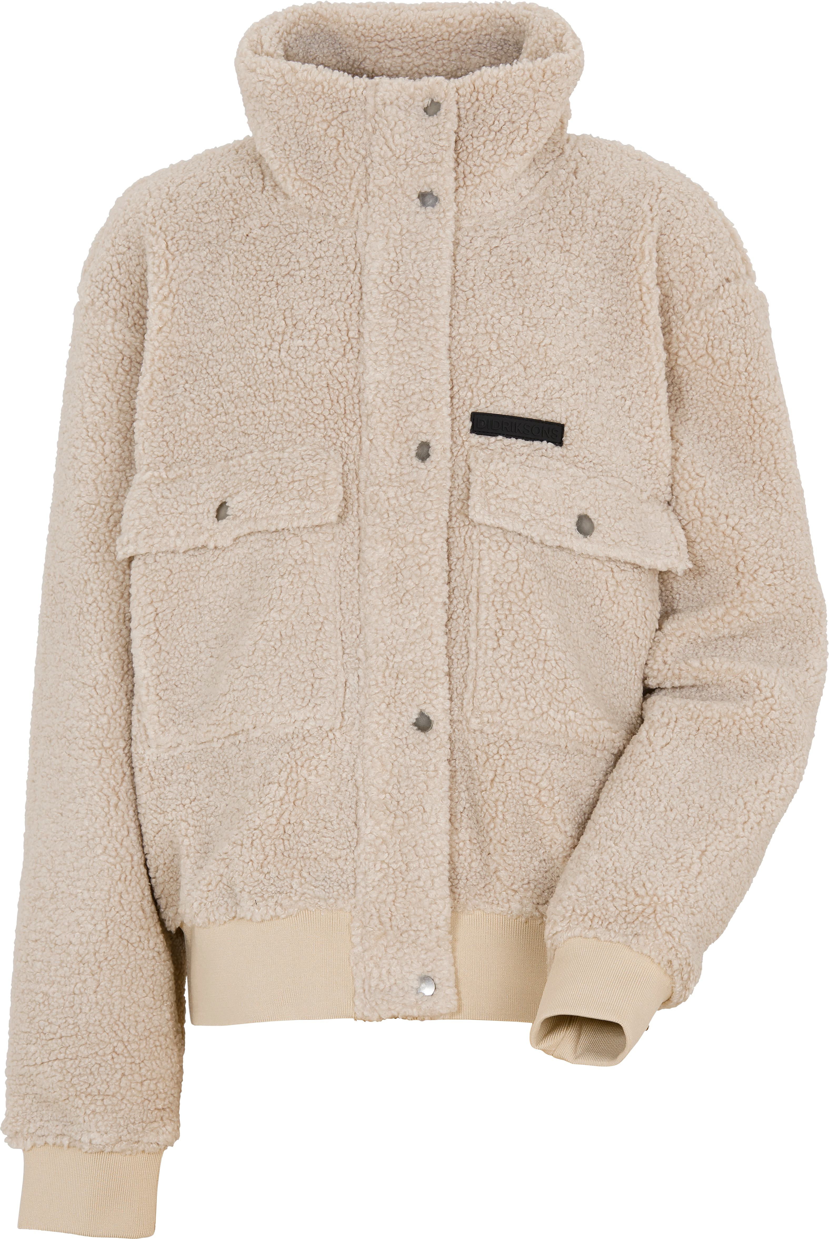 Edla Girl's Full Zip Clay Beige