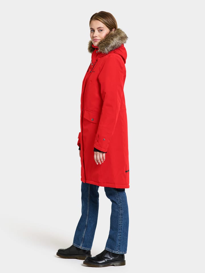 Women's Erika Parka 3 Pomme Red Didriksons