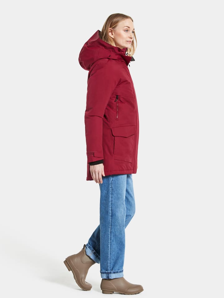Frida Women's Parka 6 Ruby Red Didriksons