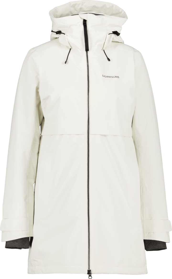 Women's Helle Parka 5 White Foam Didriksons