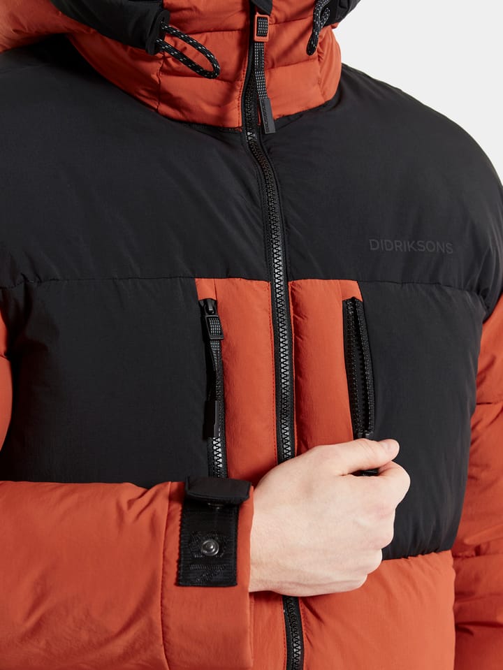 Didriksons Men's Hilmer Parka Sabi Orange Didriksons