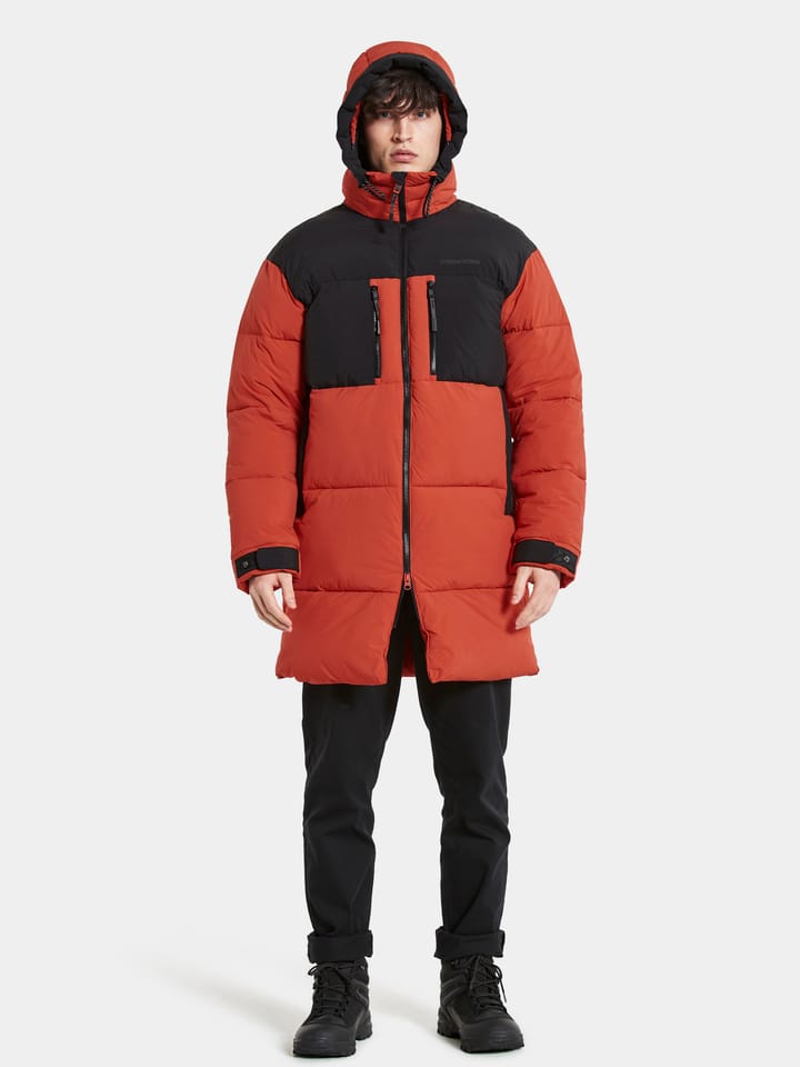 Didriksons Men's Hilmer Parka Sabi Orange Didriksons