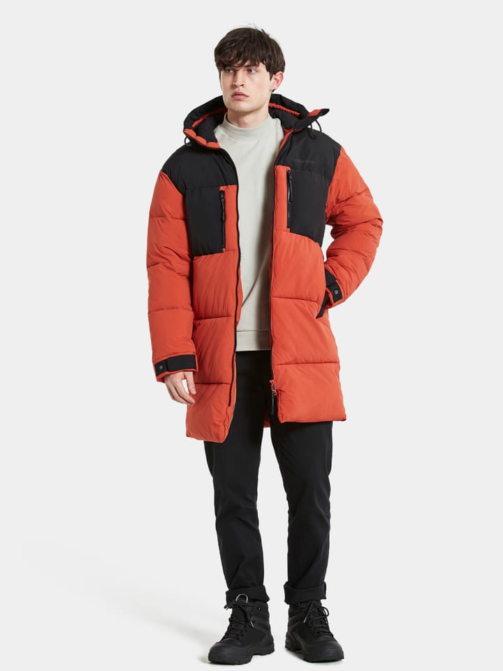 Didriksons Men's Hilmer Parka Sabi Orange Didriksons