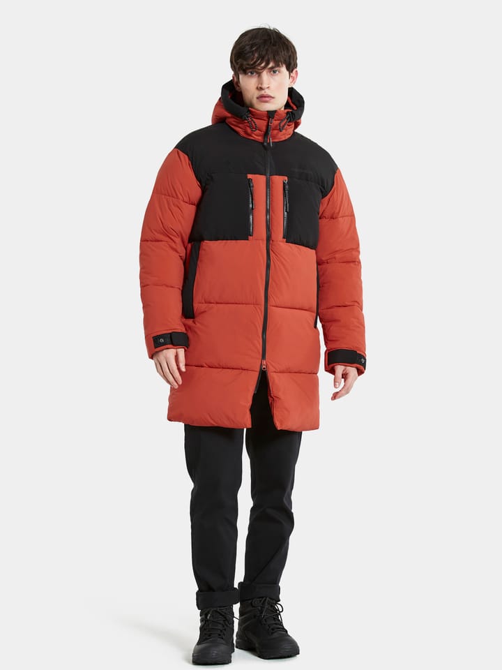 Didriksons Men's Hilmer Parka Sabi Orange Didriksons