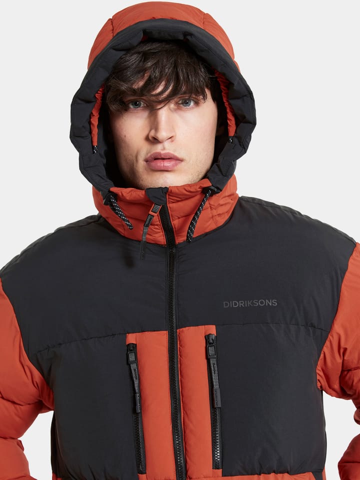 Didriksons Men's Hilmer Parka Sabi Orange Didriksons