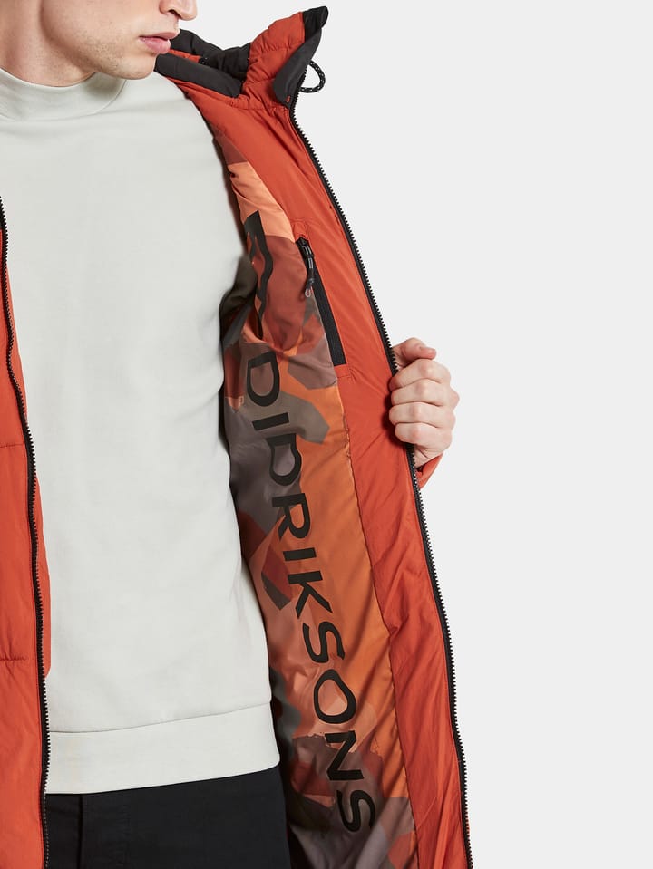 Didriksons Men's Hilmer Parka Sabi Orange Didriksons