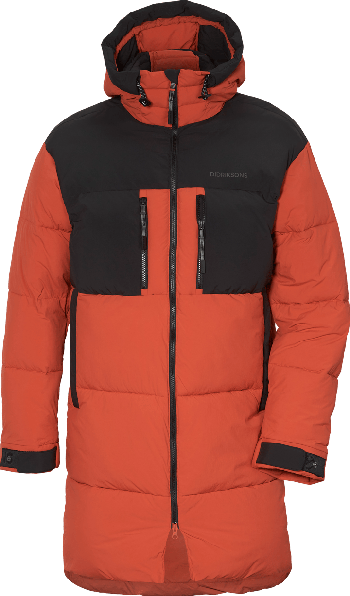 Didriksons Men's Hilmer Parka Sabi Orange Didriksons