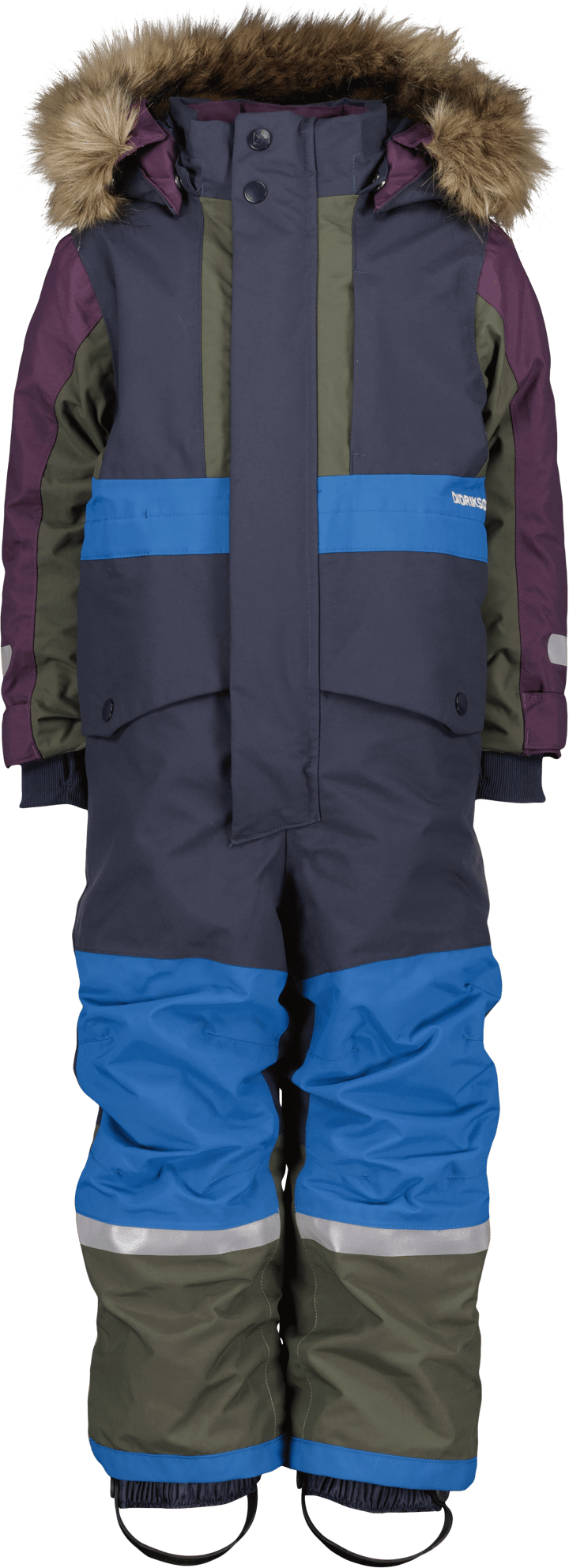 Kids' Björnen Multi Coverall 2 Multi Colour Blue Didriksons