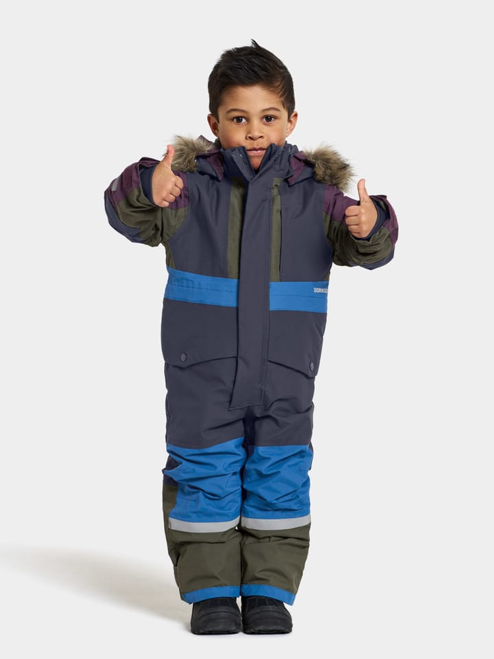 Kids' Björnen Multi Coverall 2 Multi Colour Blue Didriksons