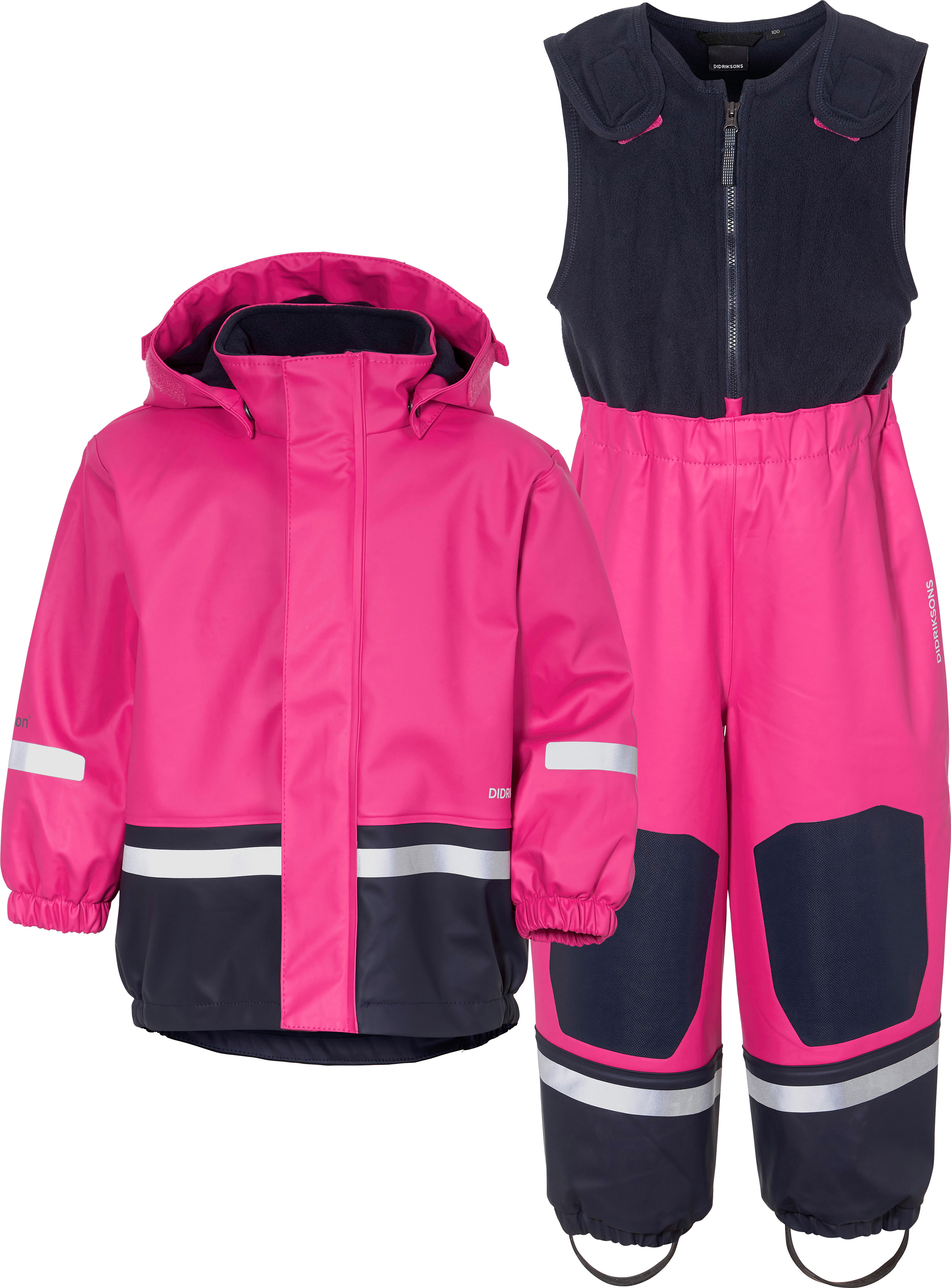 Didriksons Kids’ Boardman C Set Plastic Pink