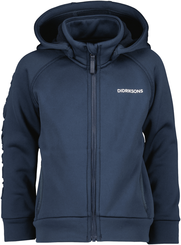 Kids' Corin Full Zip 8 Navy Didriksons