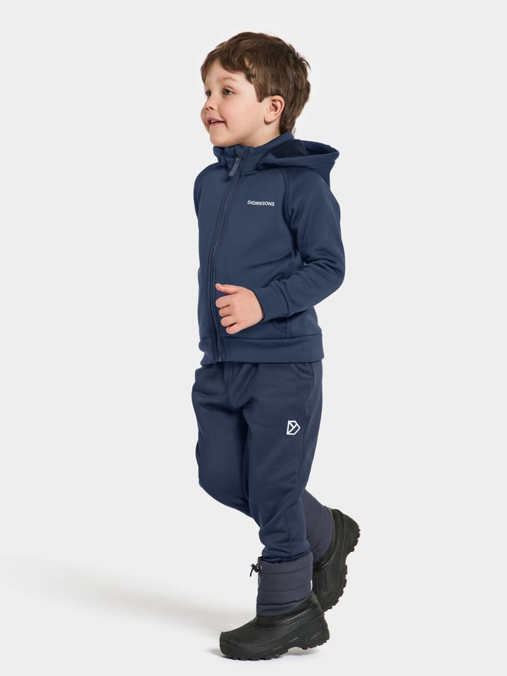 Didriksons Kids' Corin Full Zip 8 Navy Didriksons