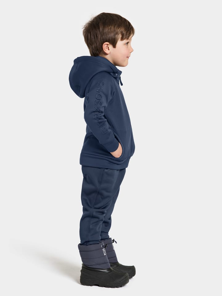 Kids' Corin Full Zip 8 Navy Didriksons