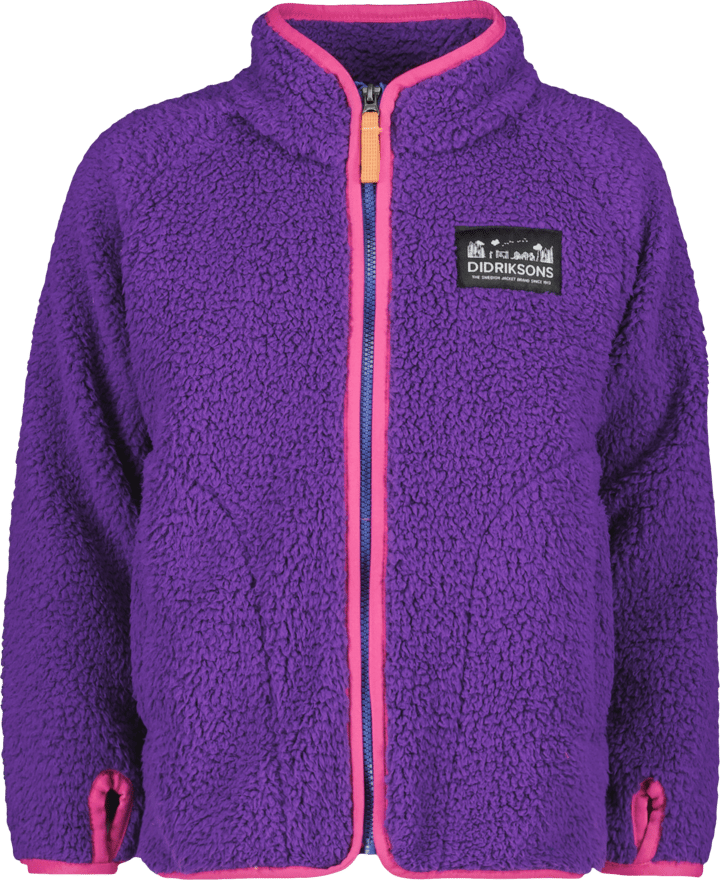 Didriksons Kids' Gibbs Full Zip Disco Purple Didriksons Didriksons Kids' Gibbs Full Zip Disco Purple Didriksons