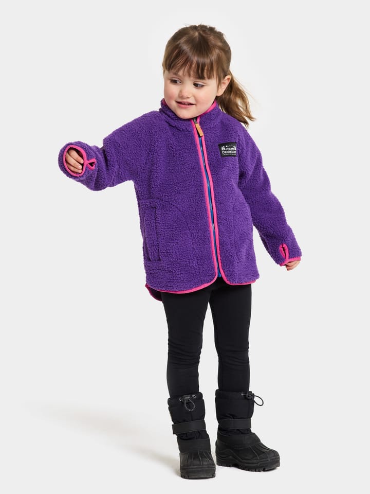 Didriksons Kids' Gibbs Full Zip Disco Purple Didriksons Didriksons Kids' Gibbs Full Zip Disco Purple Didriksons