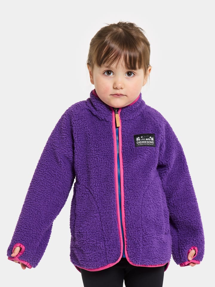 Didriksons Kids' Gibbs Full Zip Disco Purple Didriksons Didriksons Kids' Gibbs Full Zip Disco Purple Didriksons