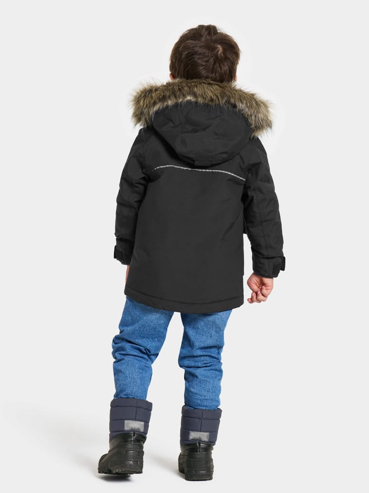 Kids' Kure Parka 6 Black Didriksons