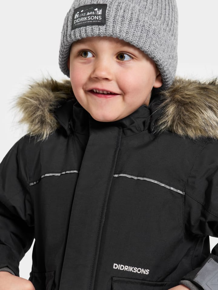 Kids' Kure Parka 6 Black Didriksons