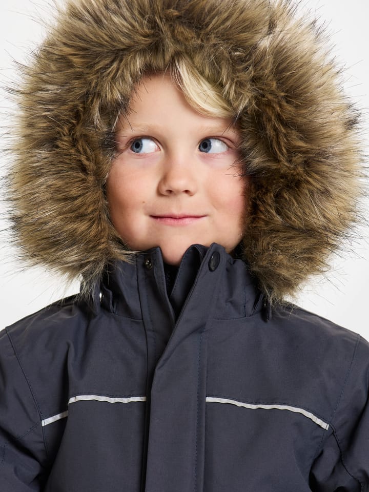 Kids' Kure Parka 6 Navy Didriksons