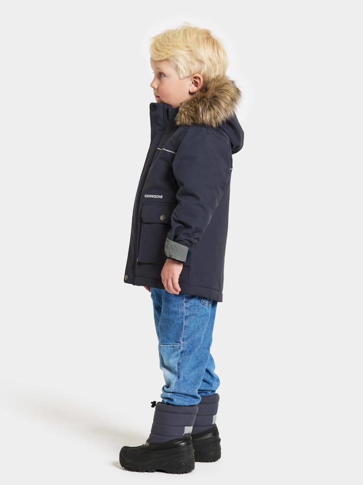 Kids' Kure Parka 6 Navy Didriksons