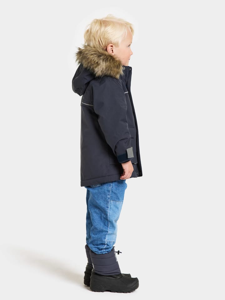 Kids' Kure Parka 6 Navy Didriksons