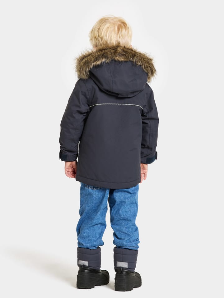 Kids' Kure Parka 6 Navy Didriksons