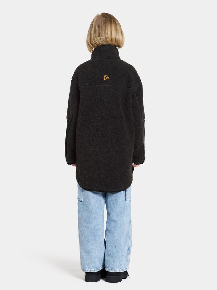 Didriksons Kids' Marmor Full Zip Long Black Didriksons