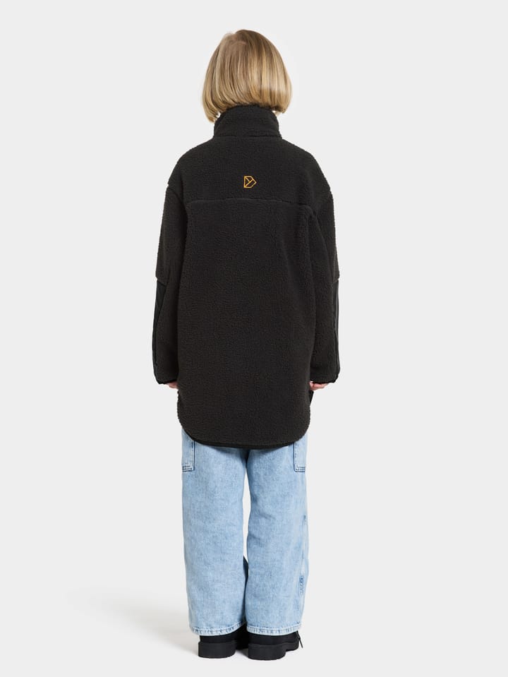Didriksons Kids' Marmor Full Zip Long Black Didriksons