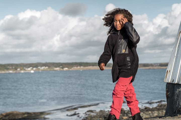 Didriksons Kids' Marmor Full Zip Long Black Didriksons