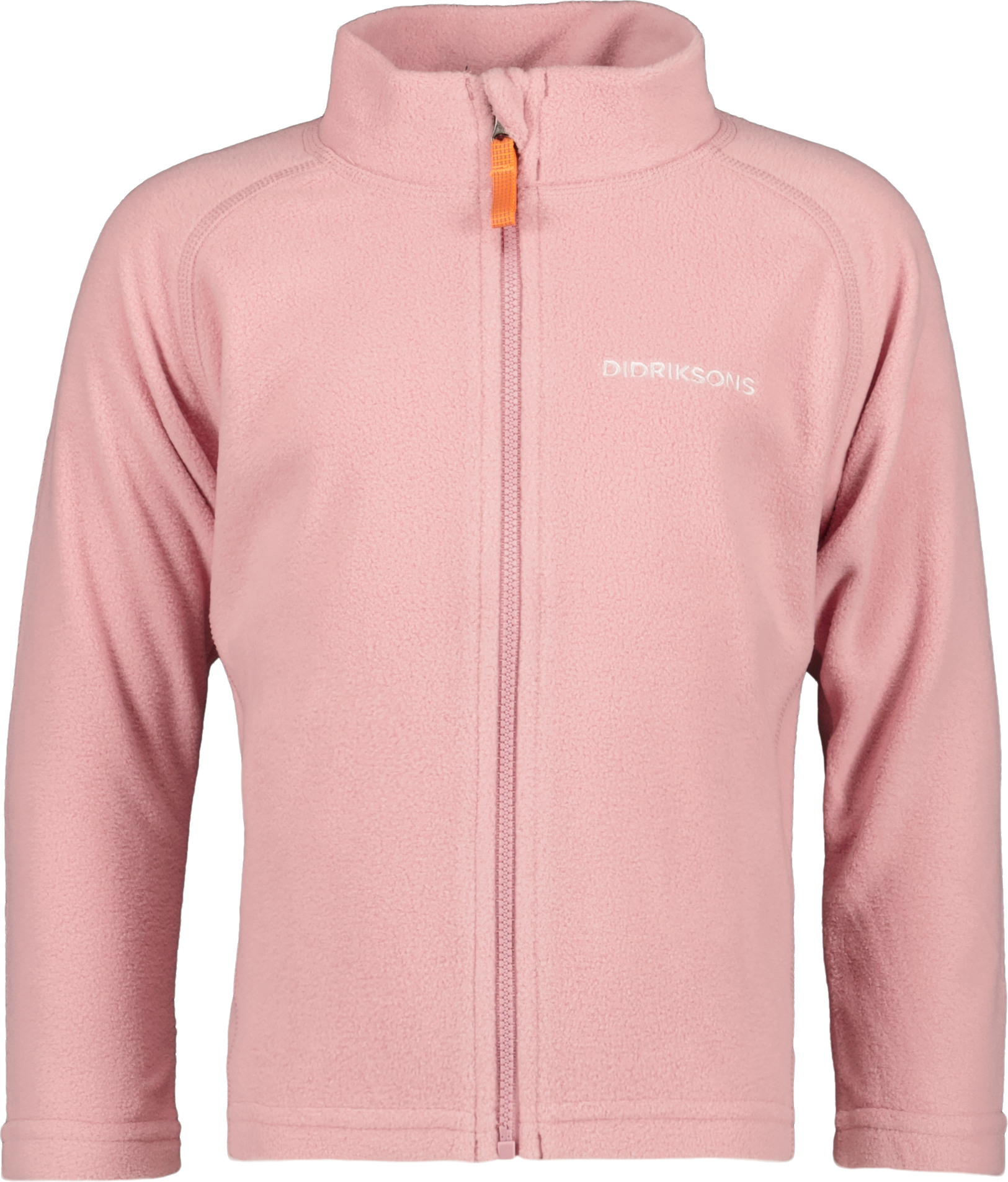 Didriksons Kids' Monte Full Zip 10 Soft Pink Mellanlager tröjor 120