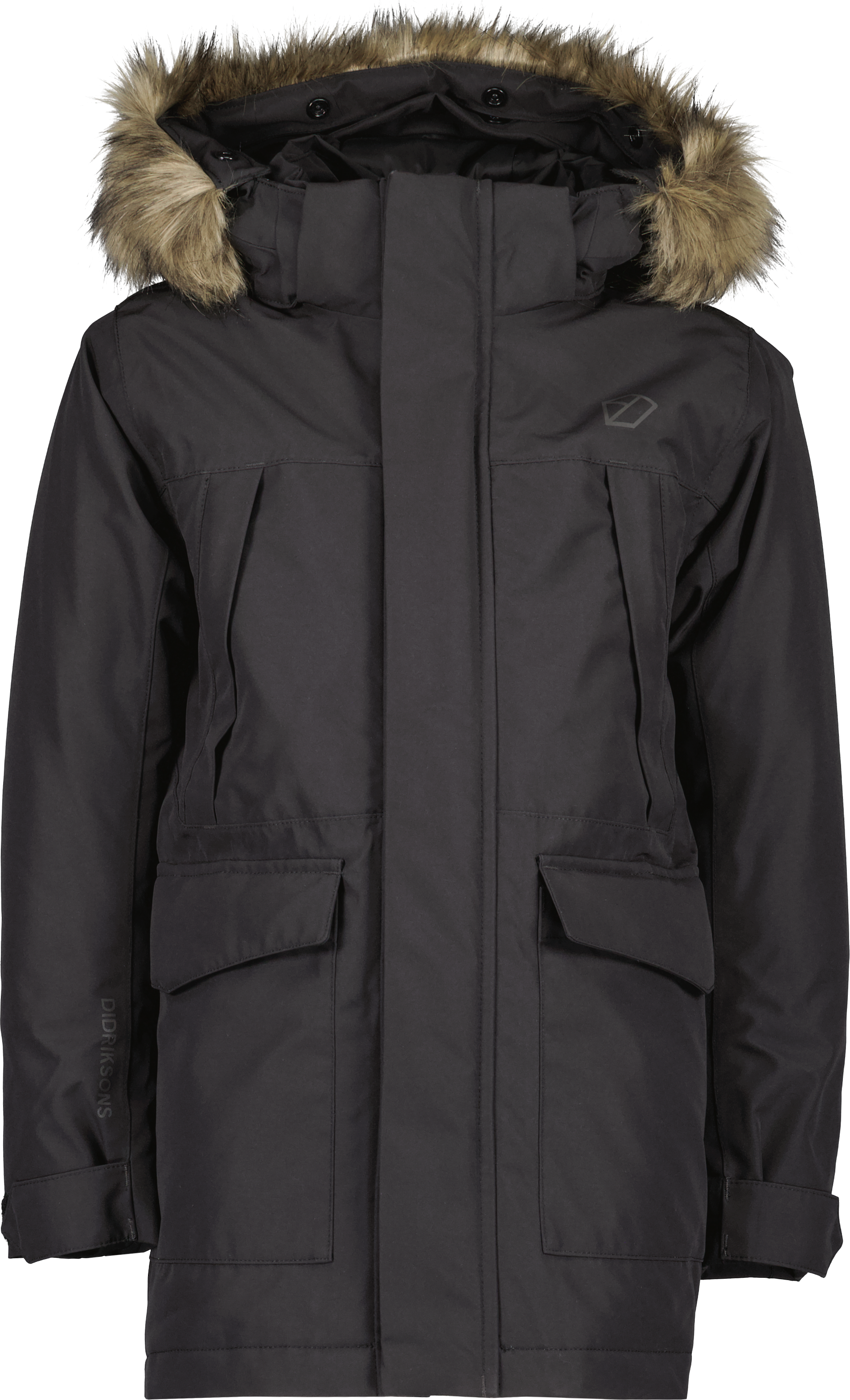 Didriksons Kids’ Oxid Parka Black