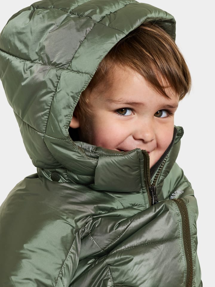 Kids' Tajgan Parka Deep Green Didriksons