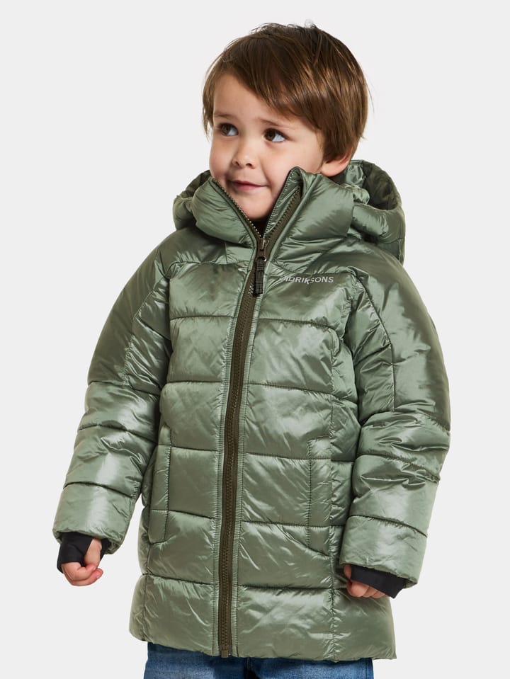 Kids' Tajgan Parka Deep Green Didriksons