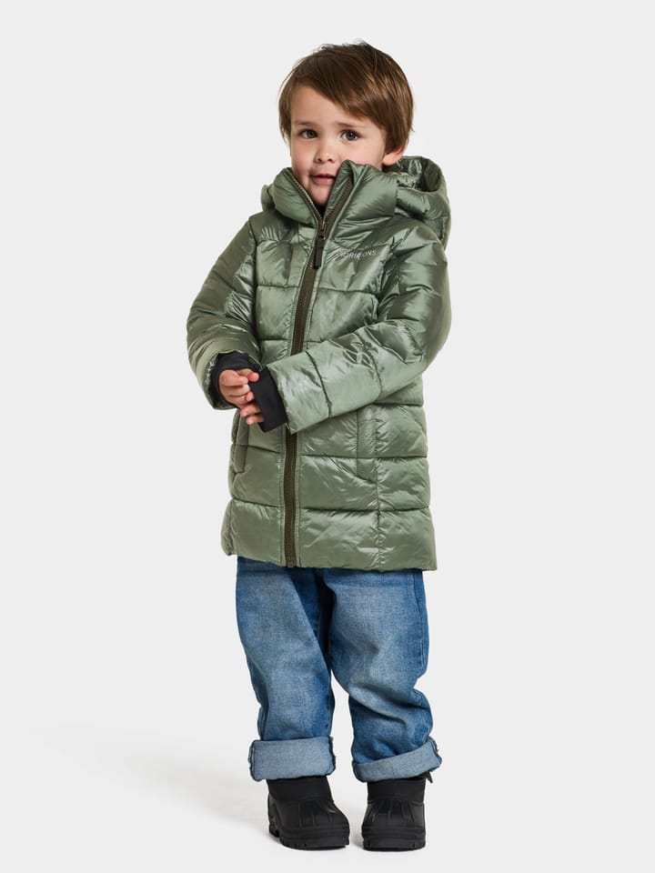 Kids' Tajgan Parka Deep Green Didriksons