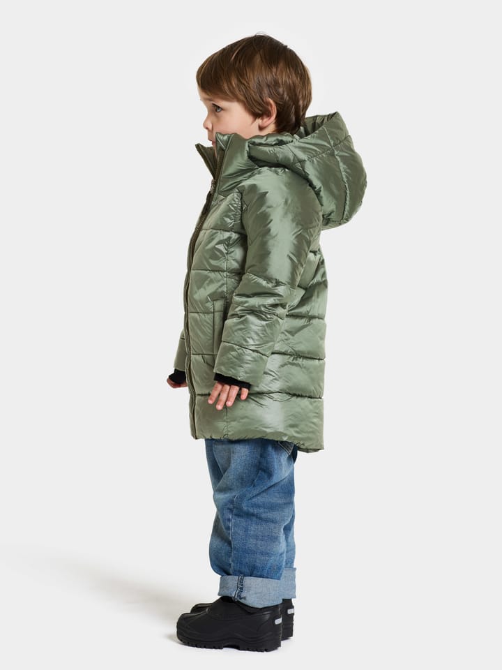 Kids' Tajgan Parka Deep Green Didriksons