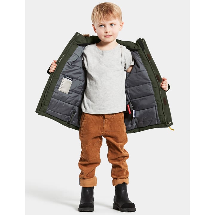 Kids' Kure Parka 4 Deep Green Didriksons