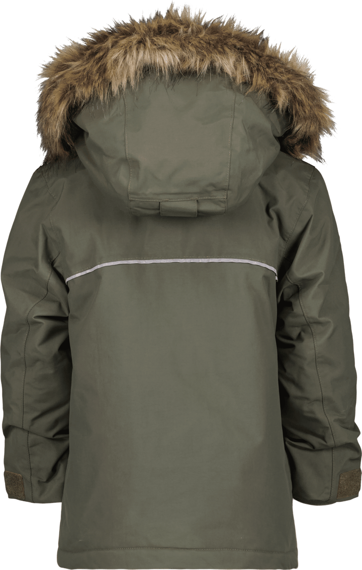 Didriksons Kids' Kure Parka 6 Deep Green Didriksons