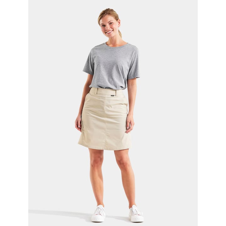 Didriksons Women's Liv Skirt 4 Light Beige Didriksons