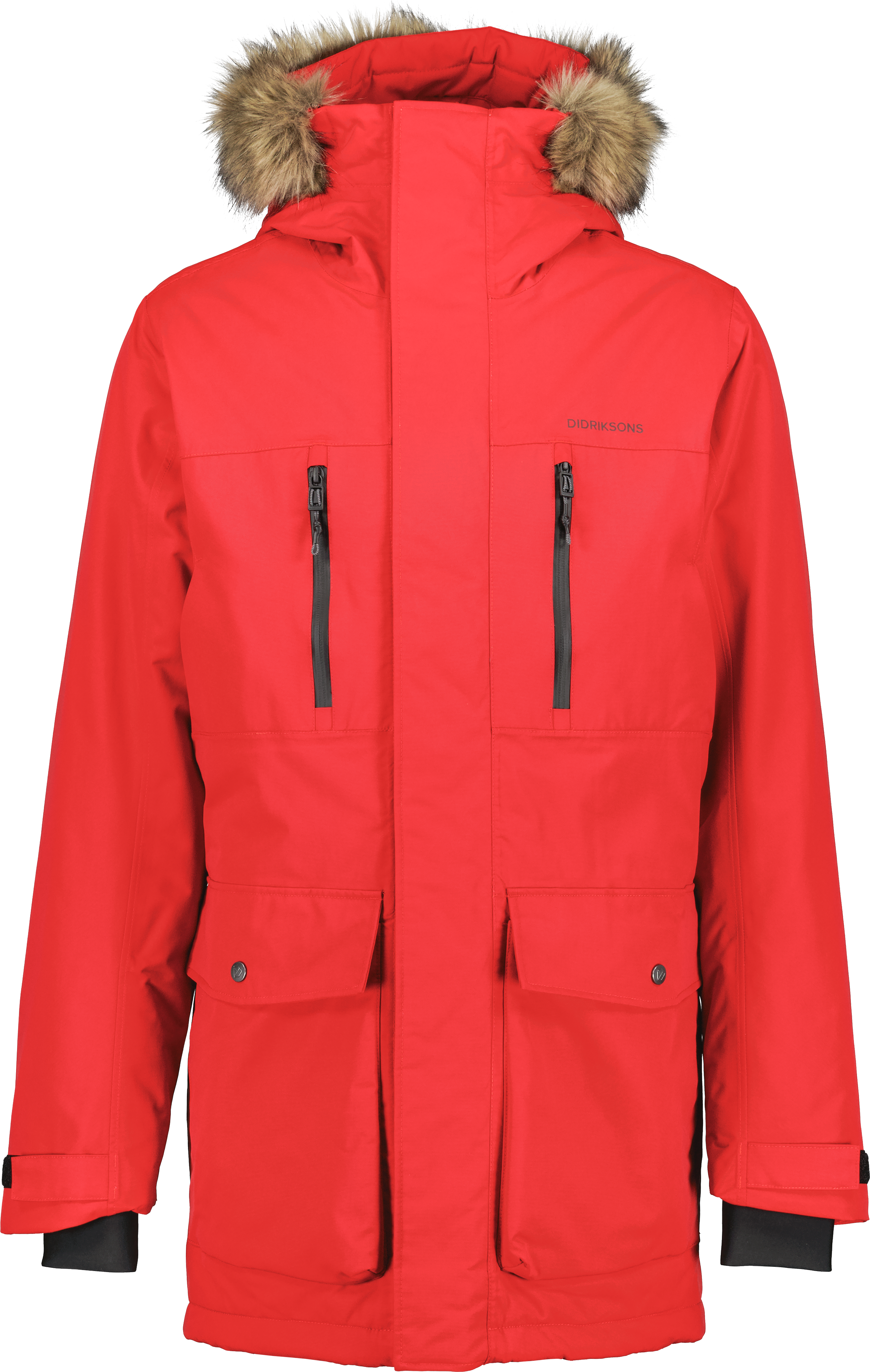 Didriksons Men’s Marco Parka 3 Pomme Red