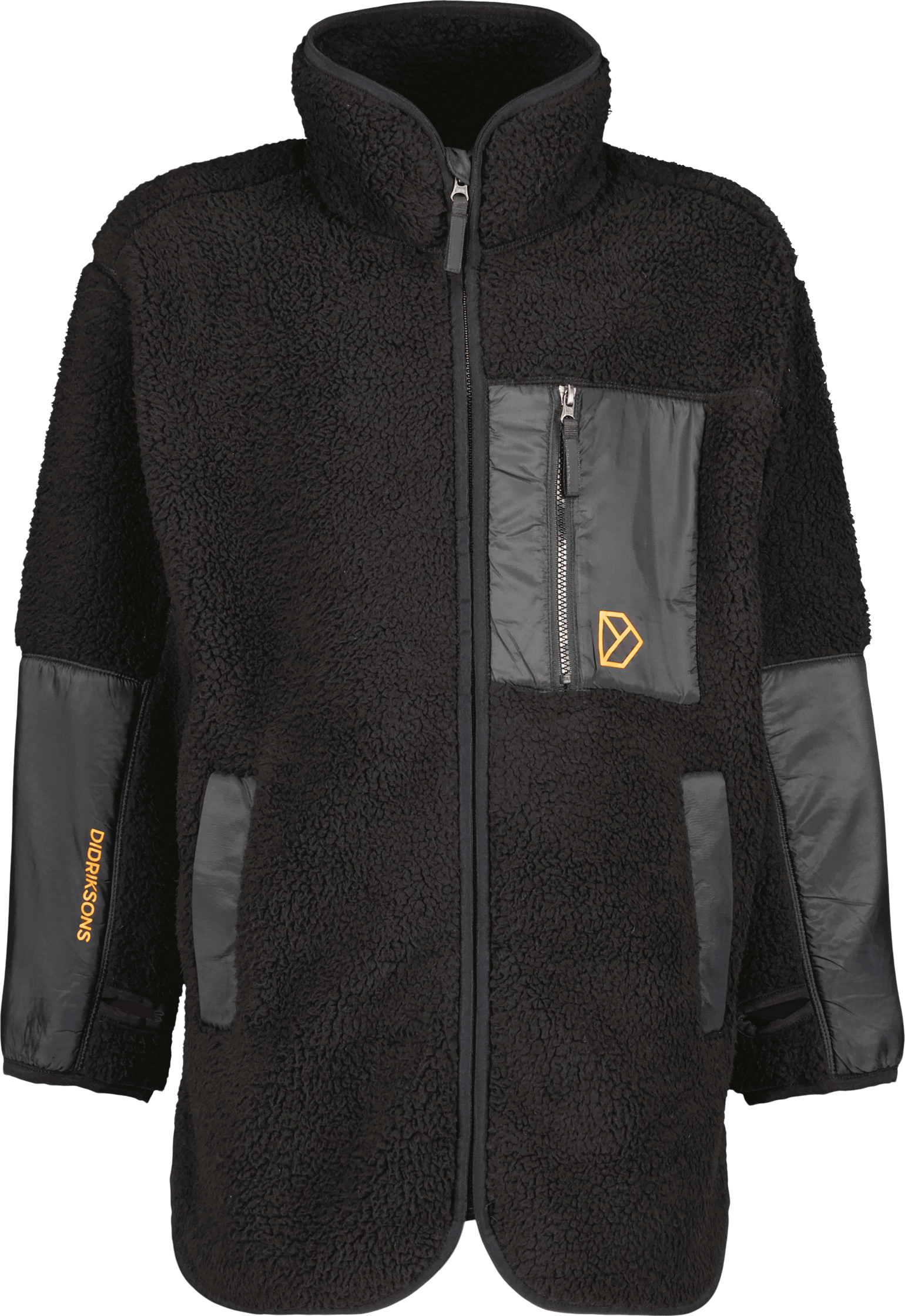 Kids' Marmor Full Zip Long Black