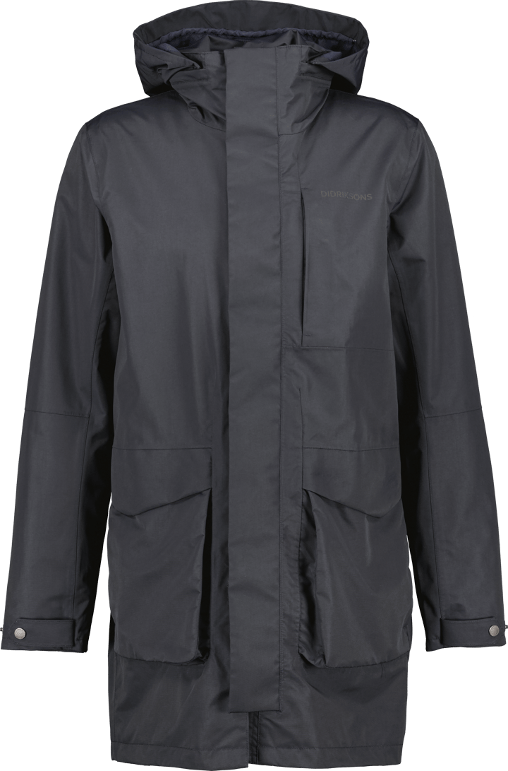 Didriksons Men's Andreas Parka Dark Night Blue Didriksons Didriksons Men's Andreas Parka Dark Night Blue Didriksons