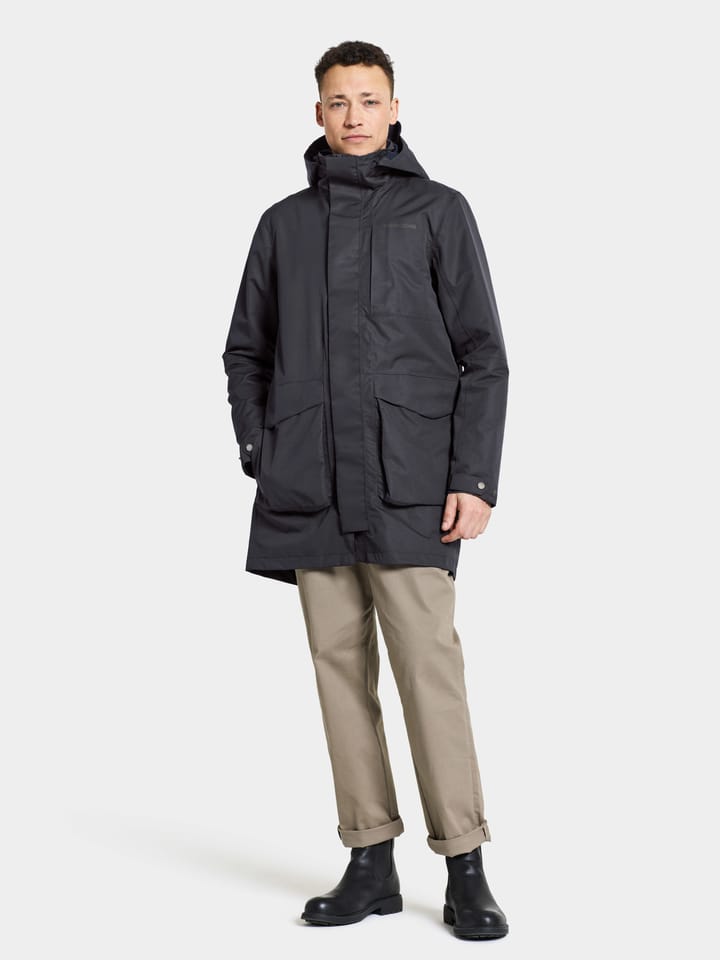 Didriksons Men's Andreas Parka Dark Night Blue Didriksons Didriksons Men's Andreas Parka Dark Night Blue Didriksons