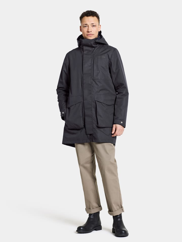 Didriksons Men's Andreas Parka Dark Night Blue Didriksons