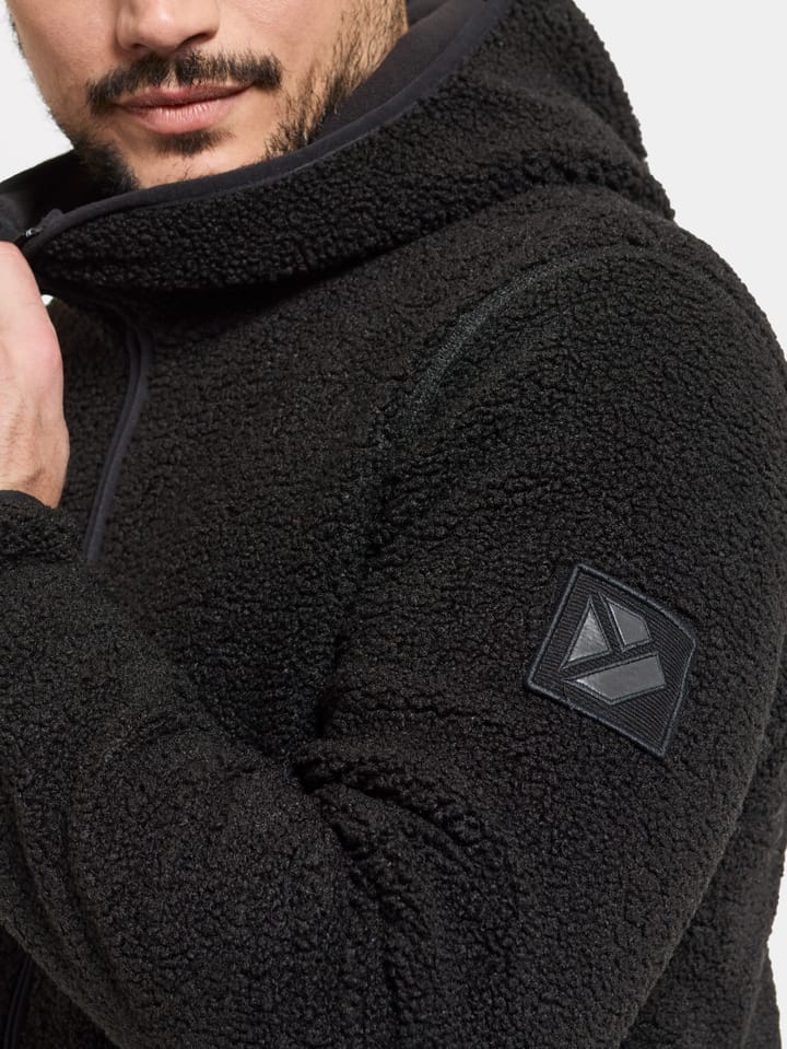 Didriksons Men's Bror Full Zip 3 Black Didriksons Didriksons Men's Bror Full Zip 3 Black Didriksons