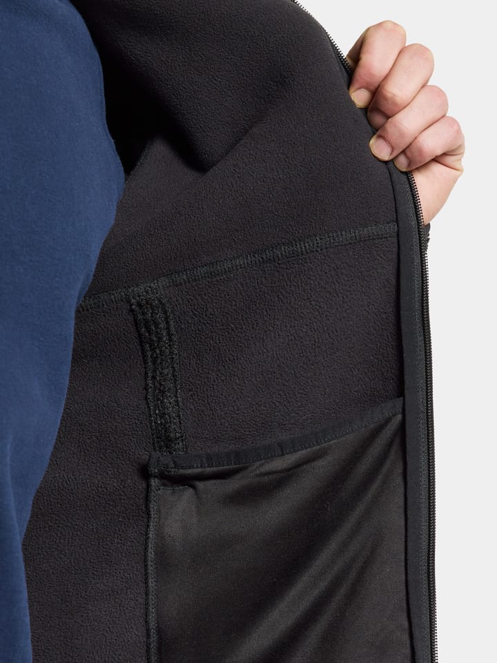 Didriksons Men's Bror Full Zip 3 Black Didriksons