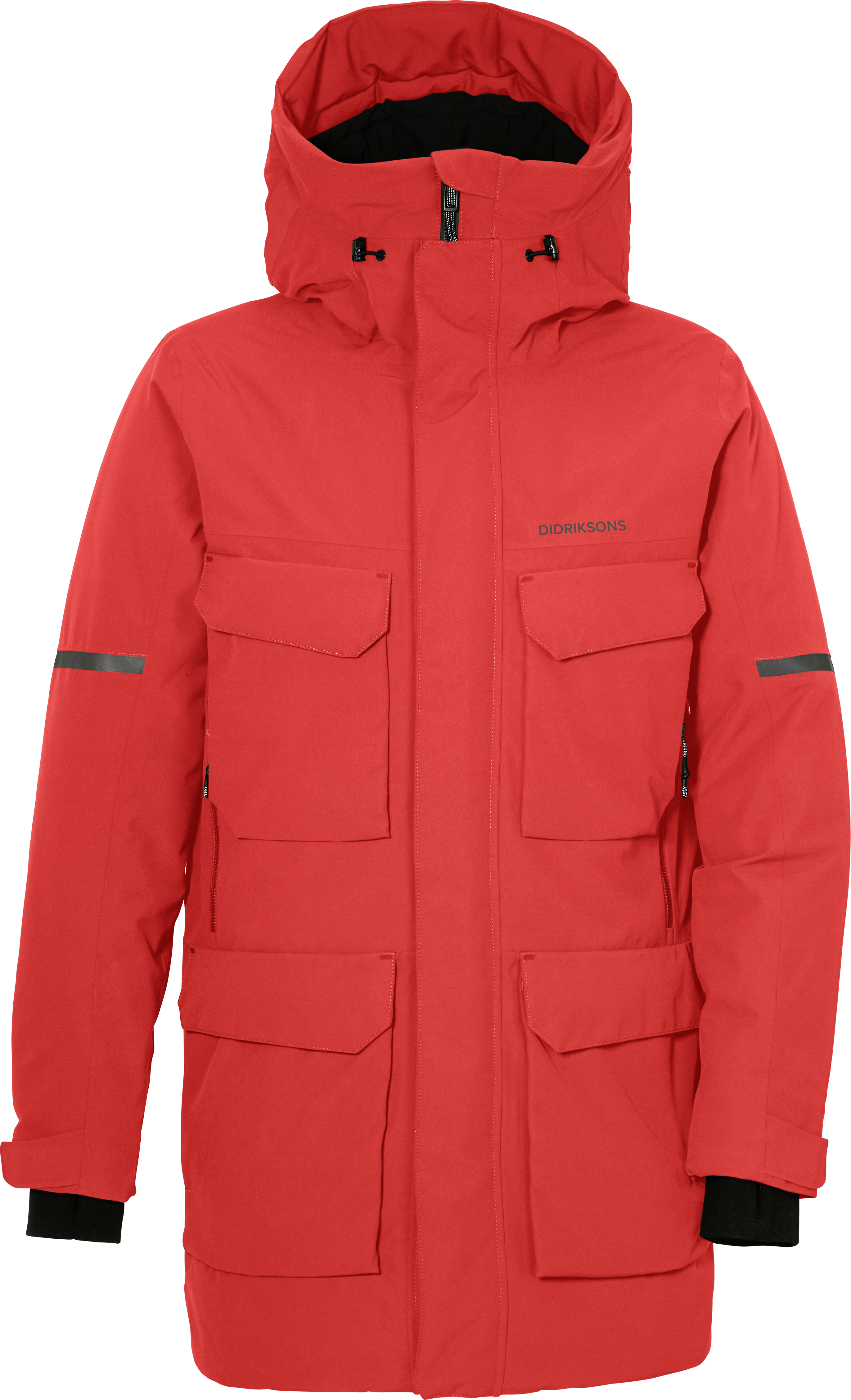 Didriksons Men’s Drew Parka 7 Pomme Red