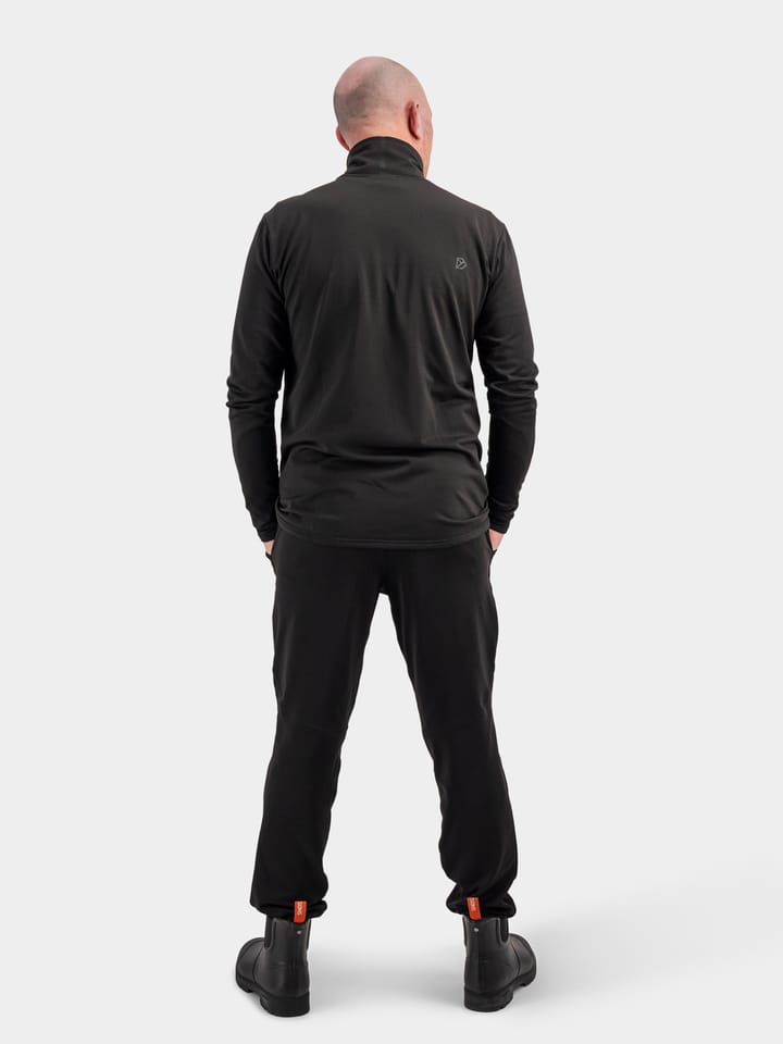 Didriksons Men's Kalle Half Zip 2 Black Didriksons