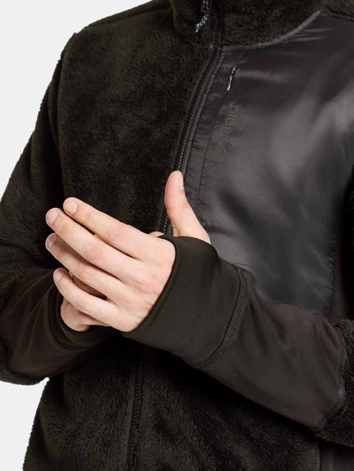 Didriksons Men's Perseus Full Zip Black Didriksons
